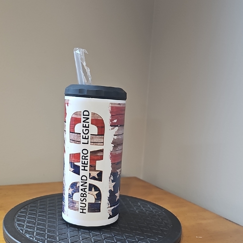 Patriotic Dad Tumbler